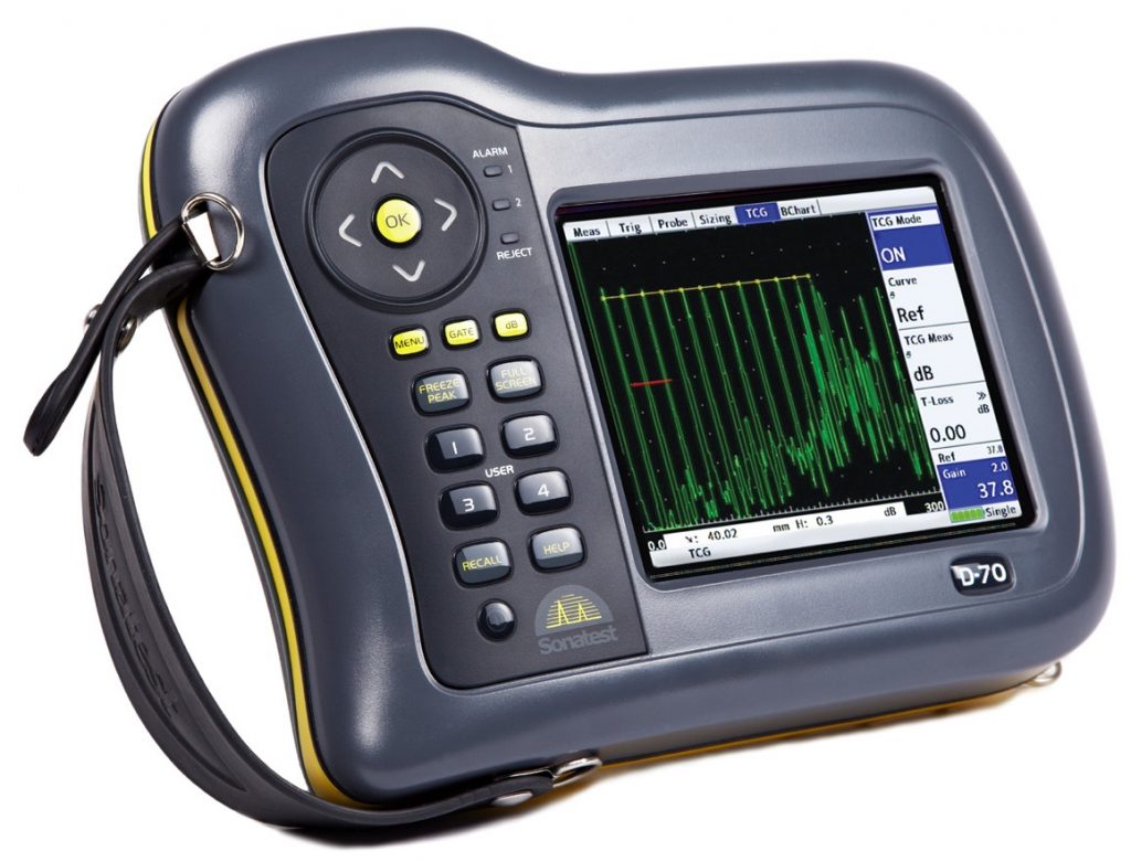 Masterscan D70 Ulstrasonic Flaw Detector Lemo Newco Inc