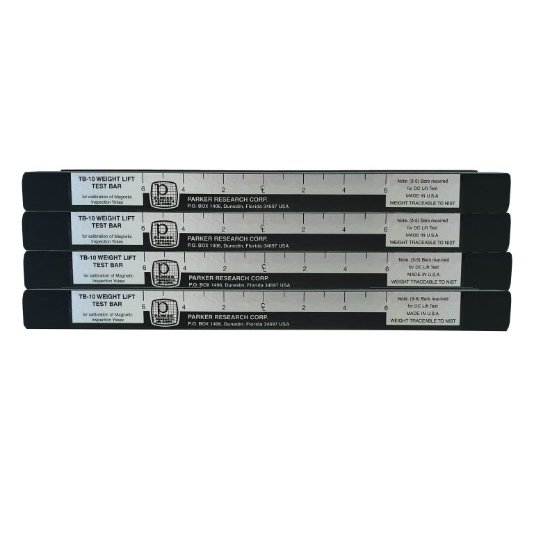 Parker TB-10S-4 Set of 4 Weight Lift Test Bars TB-10 Stack of 4