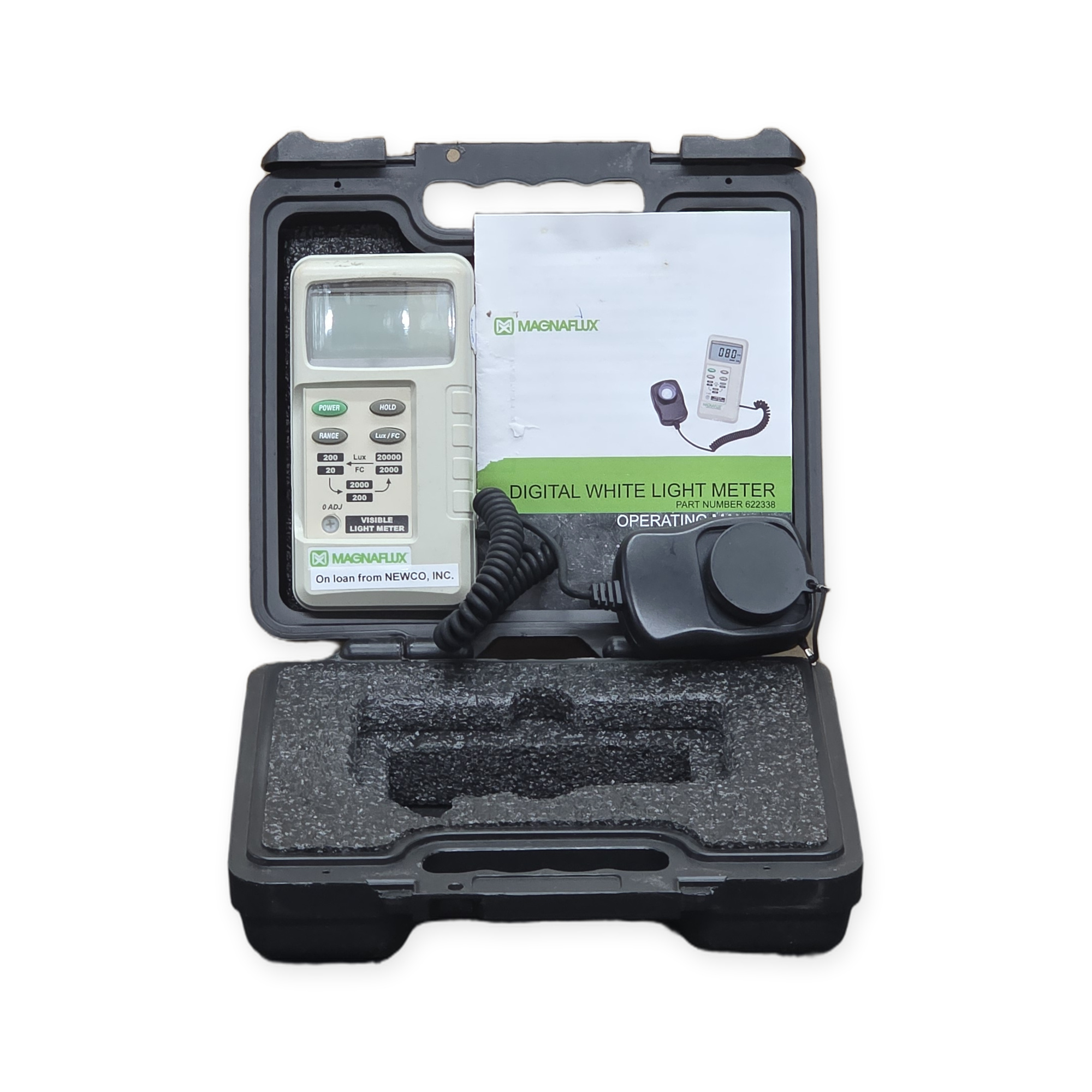 Magnaflux White Light Meter